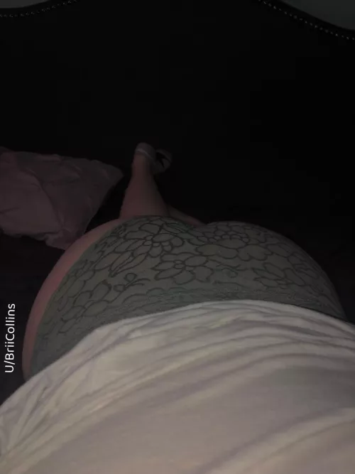 Lace makes me feel naughty