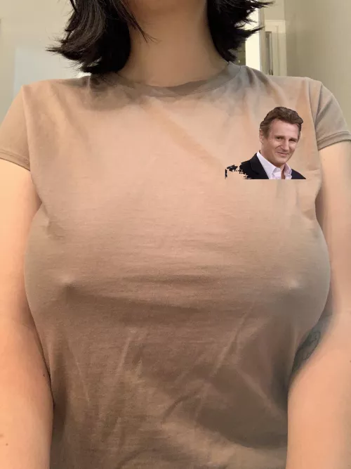 Liam sneaking a peek