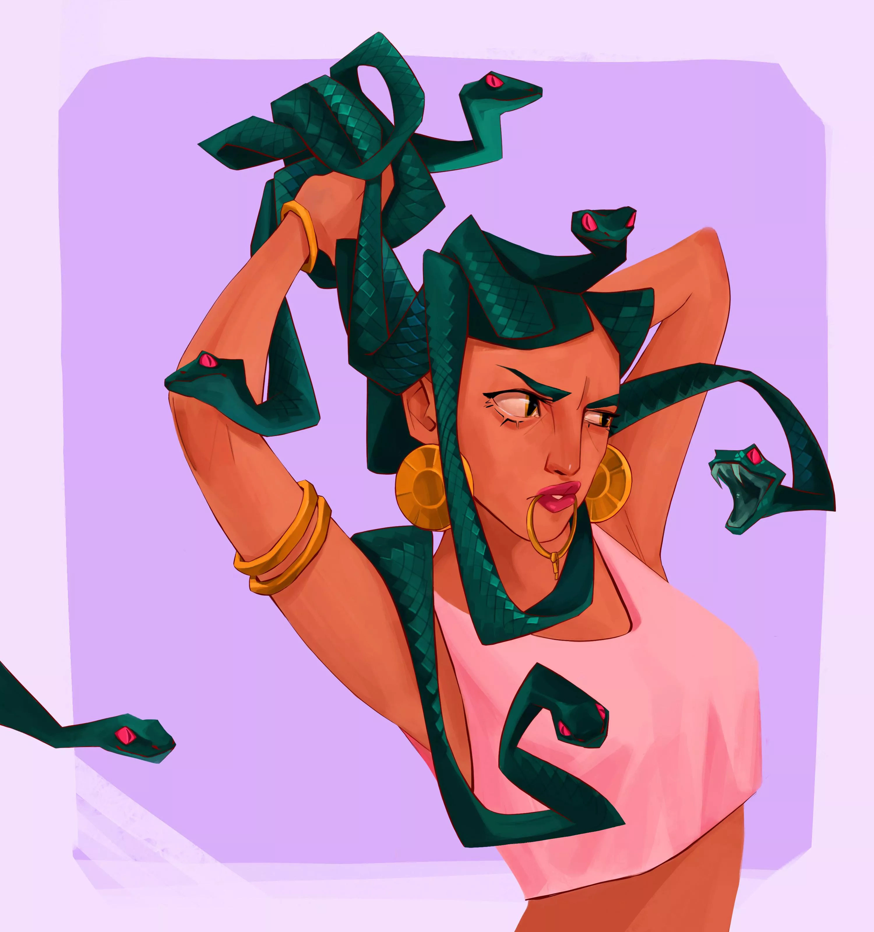 “Medusa’s Morning” by ChanKotjan