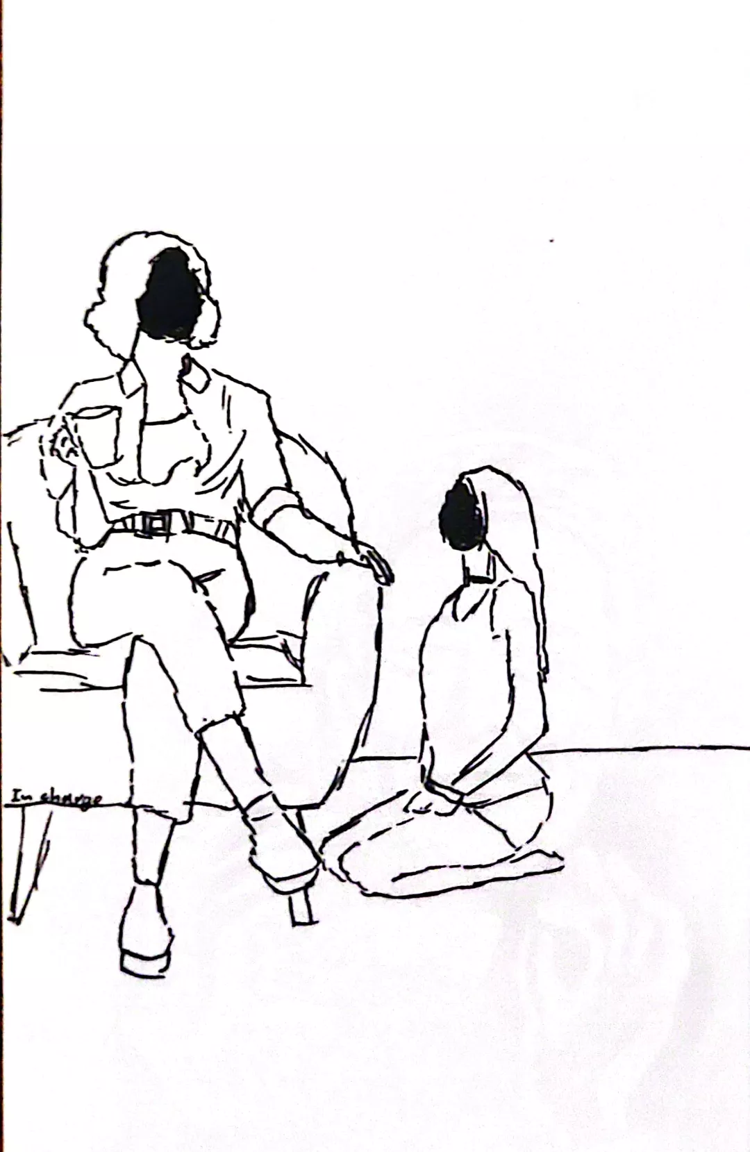 My first attempt at drawing something like this 👉👈