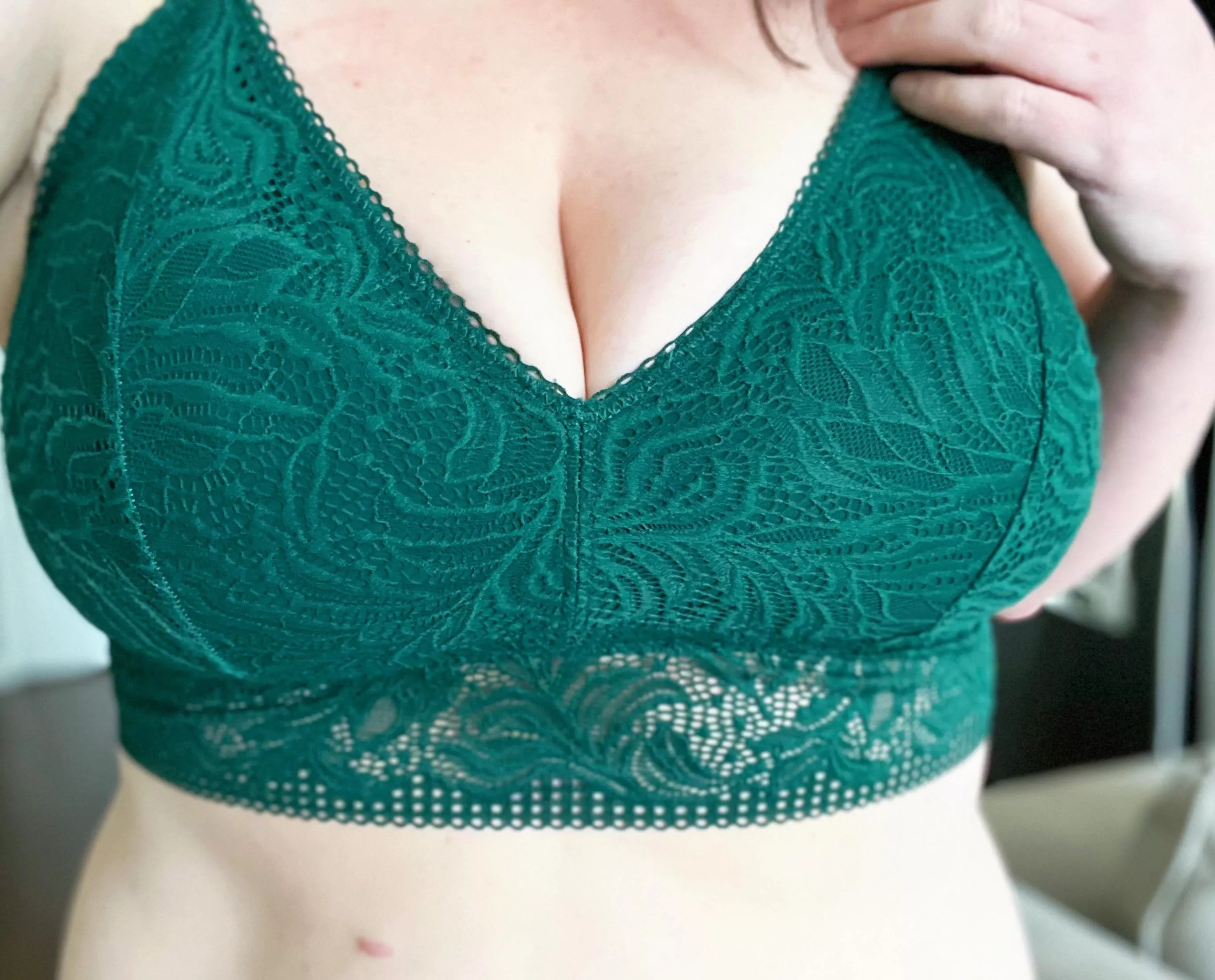 Oh I almost missed being part of the Bralette Brigade!