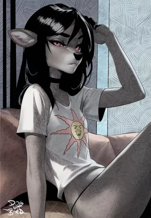 Praise the Sun! - [my OC] [DogNotBird]