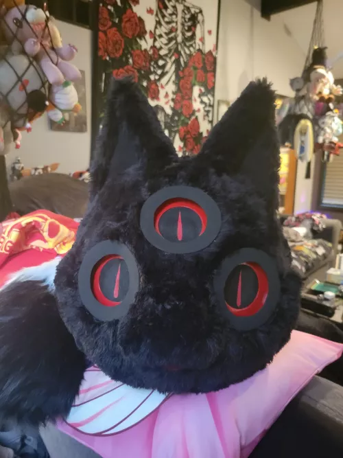 Second ever fursuit head