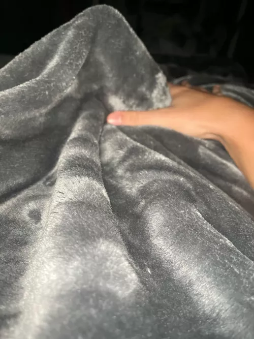 should i show under the blanket?