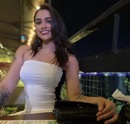 someone told me white dresses suit me :)