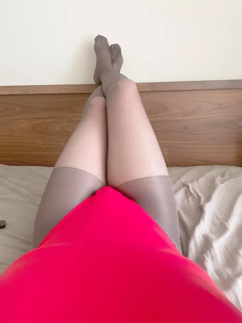 Straining I’m Chastity under my wives bathing suit and stockings.