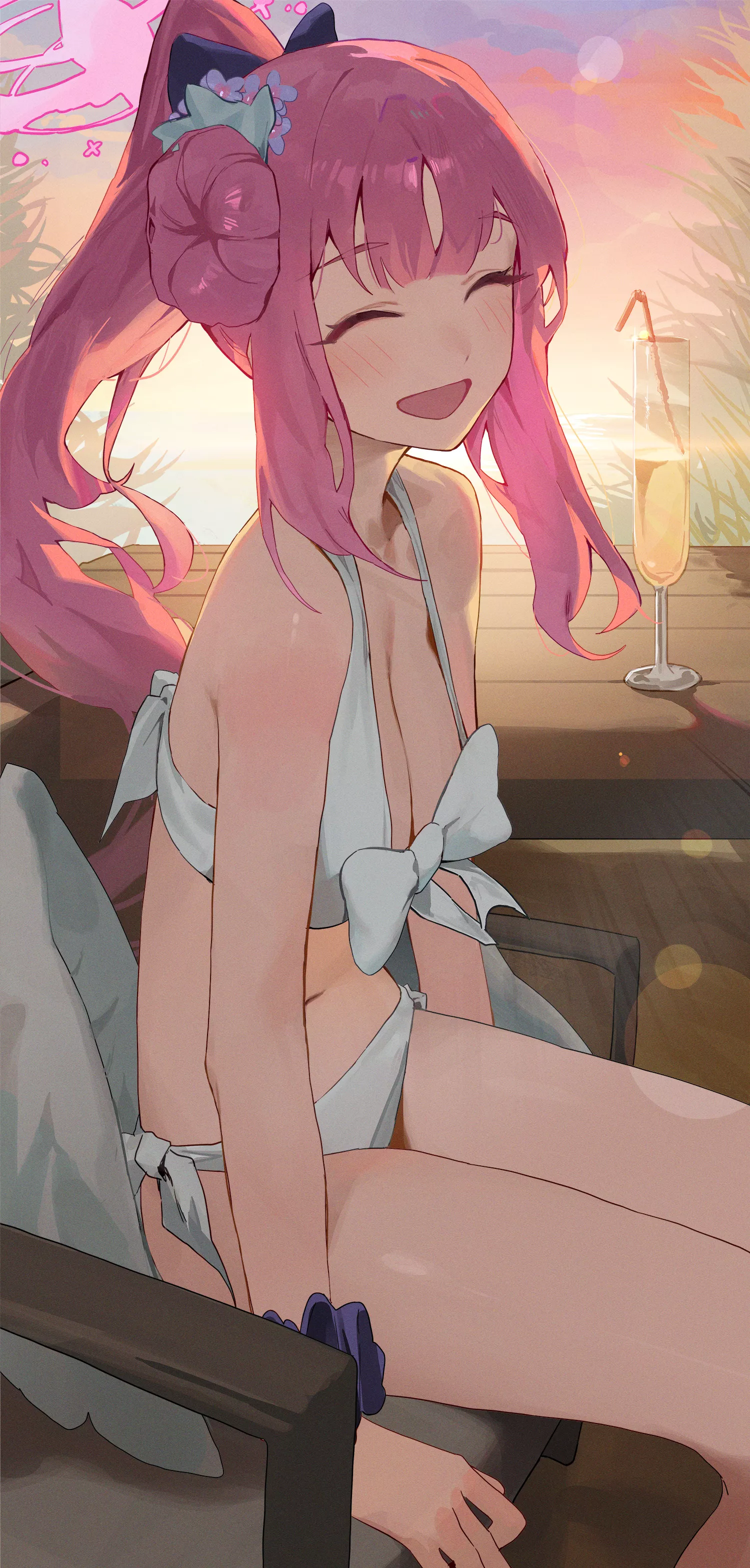 Summer Mika Thighs [Blue Archive]