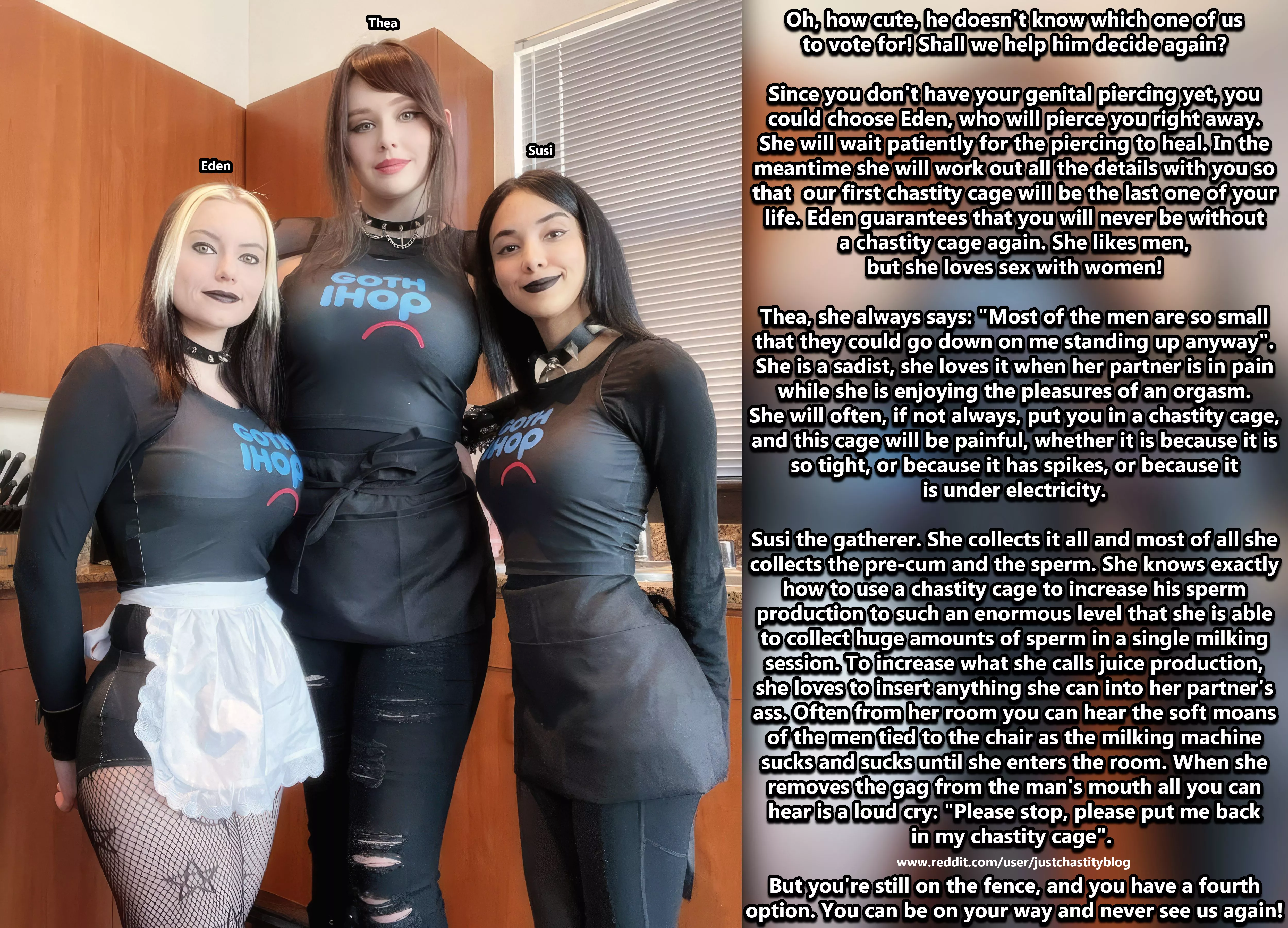 There is still time for you to go, or you can choose now