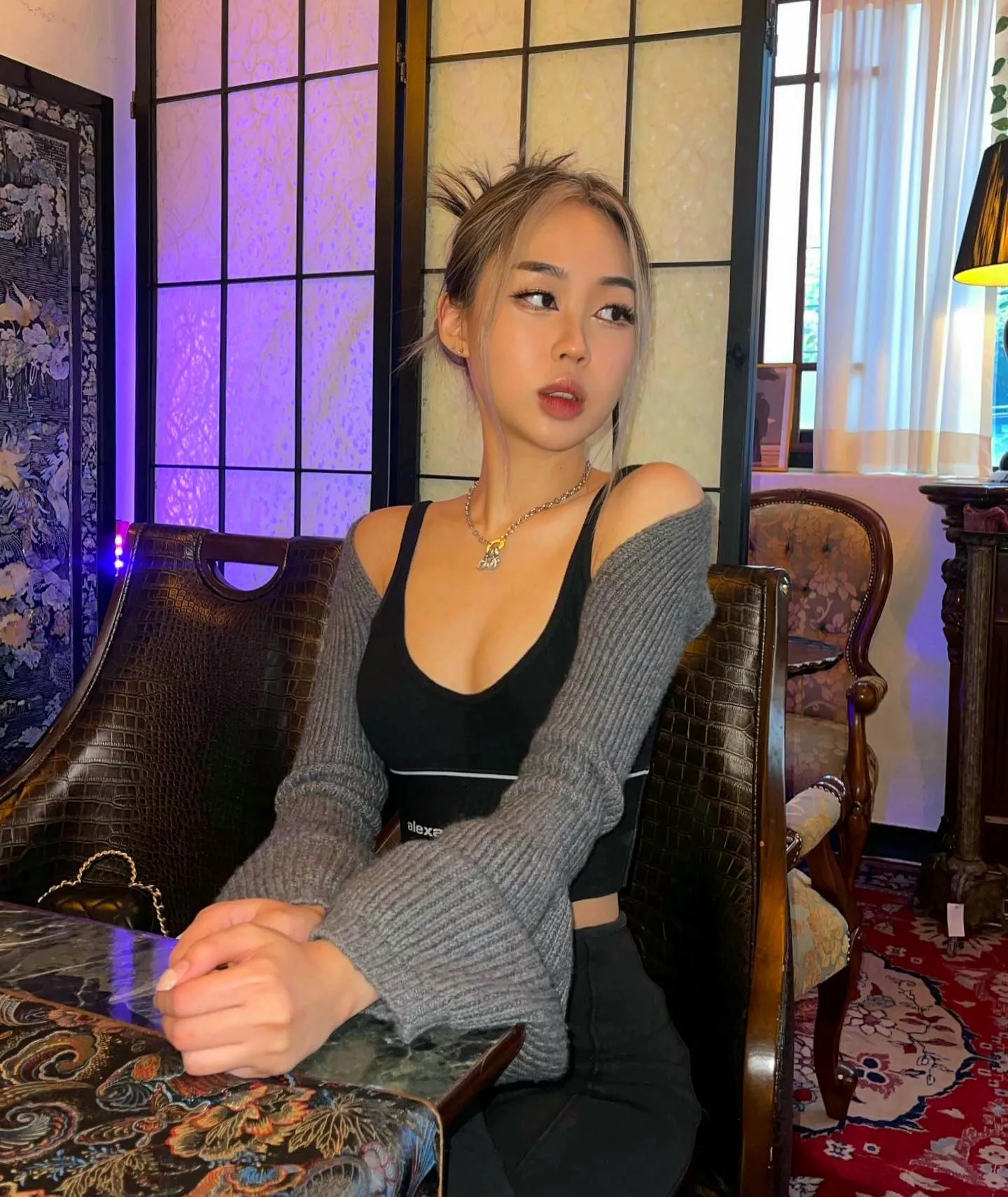 Trying not to look at you