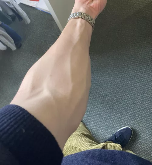 Veiny forearm