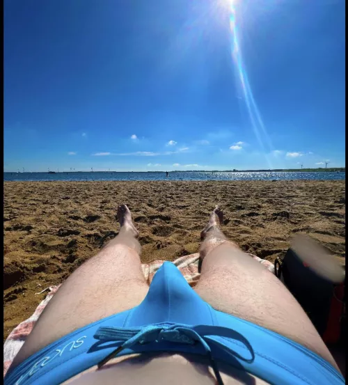 Went for a swim in my new swimsuit. (I’m in love with this brand)