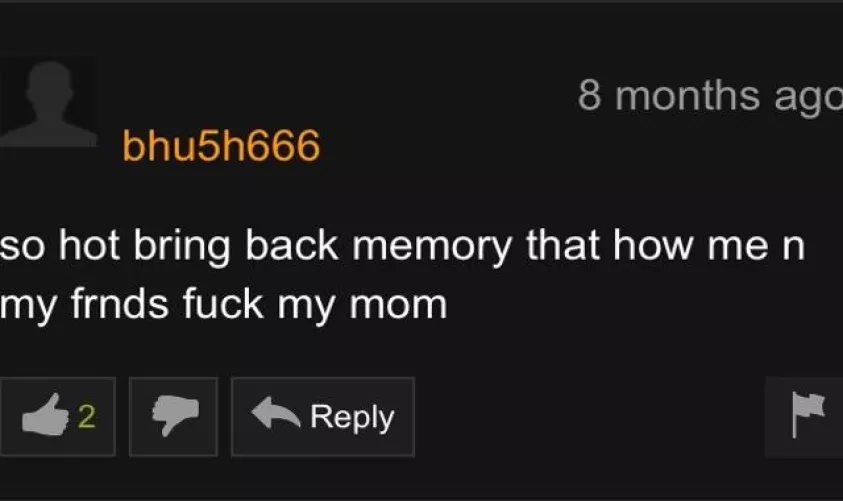 When you get flashbacks while watching porn