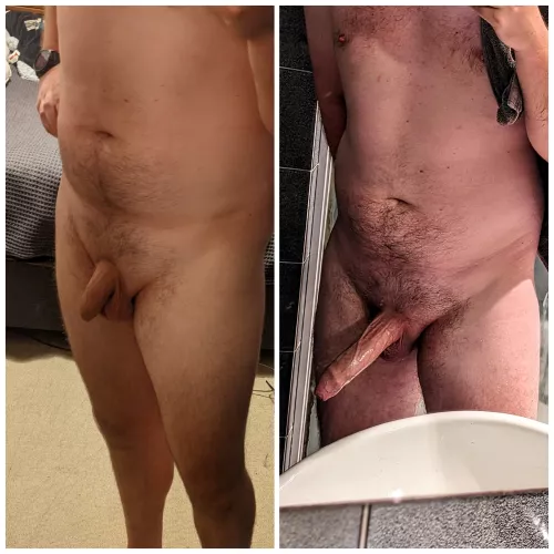 [25] From 3 to 7+ post shower
