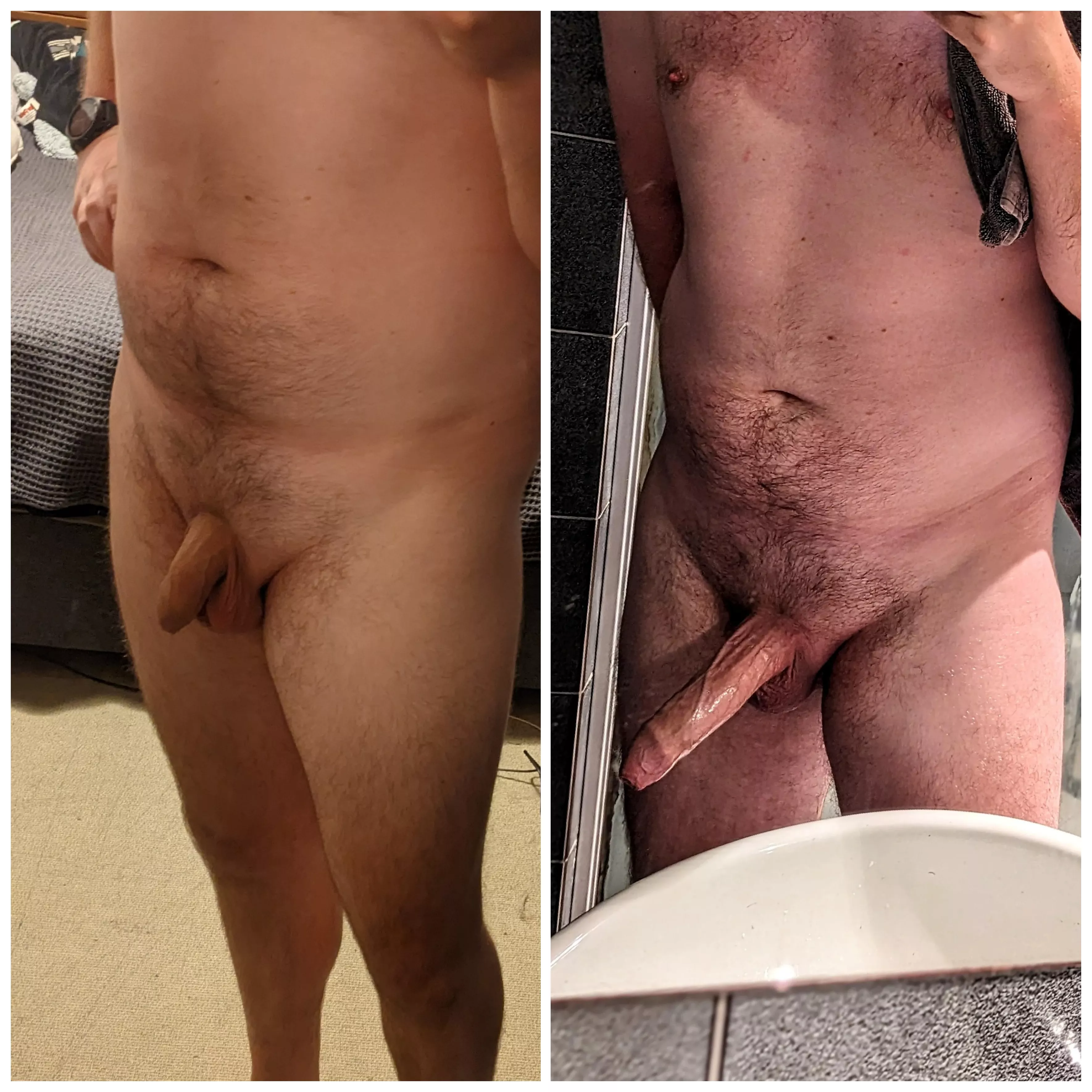 [25] From 3 to 7+ post shower