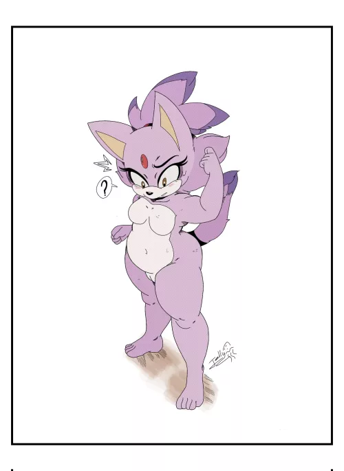 After a little injury it's good to come back Blaze must have thought about it before she ate that last piece of cake (@JMermelade)