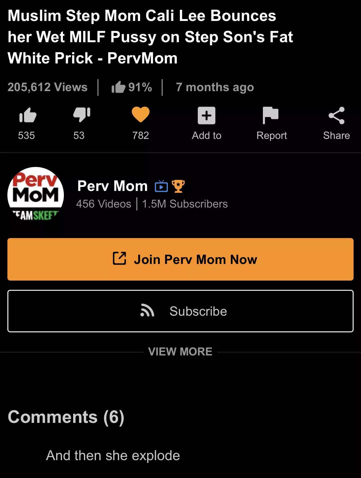 and then she explodes 😮‍💨