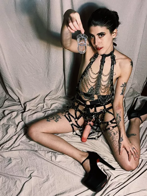 Are you ready to be my chastity slave?