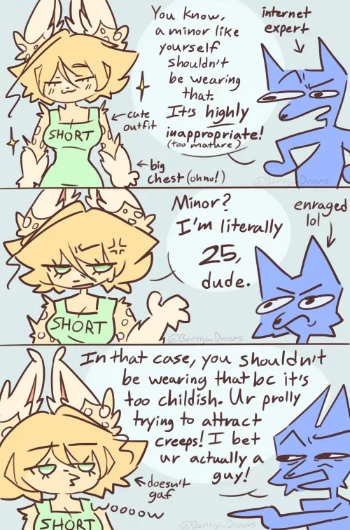 (Art by me) Fashion Police