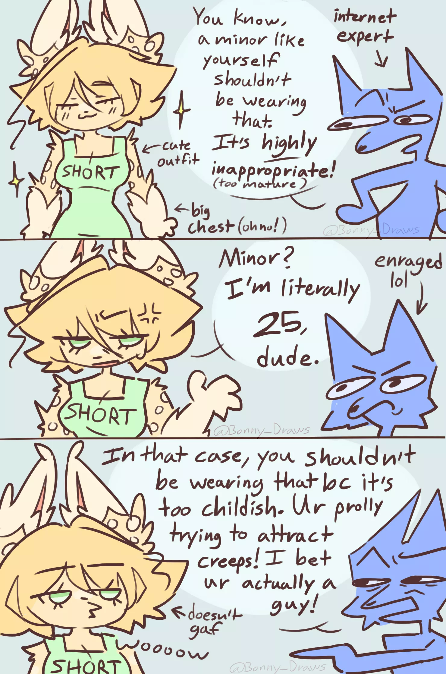 (Art by me) Fashion Police