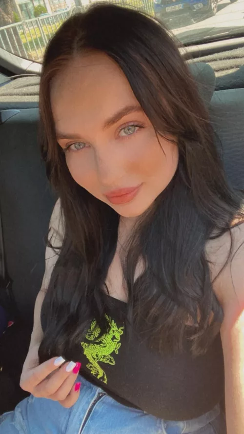 Be honest, did you look at my freckles first