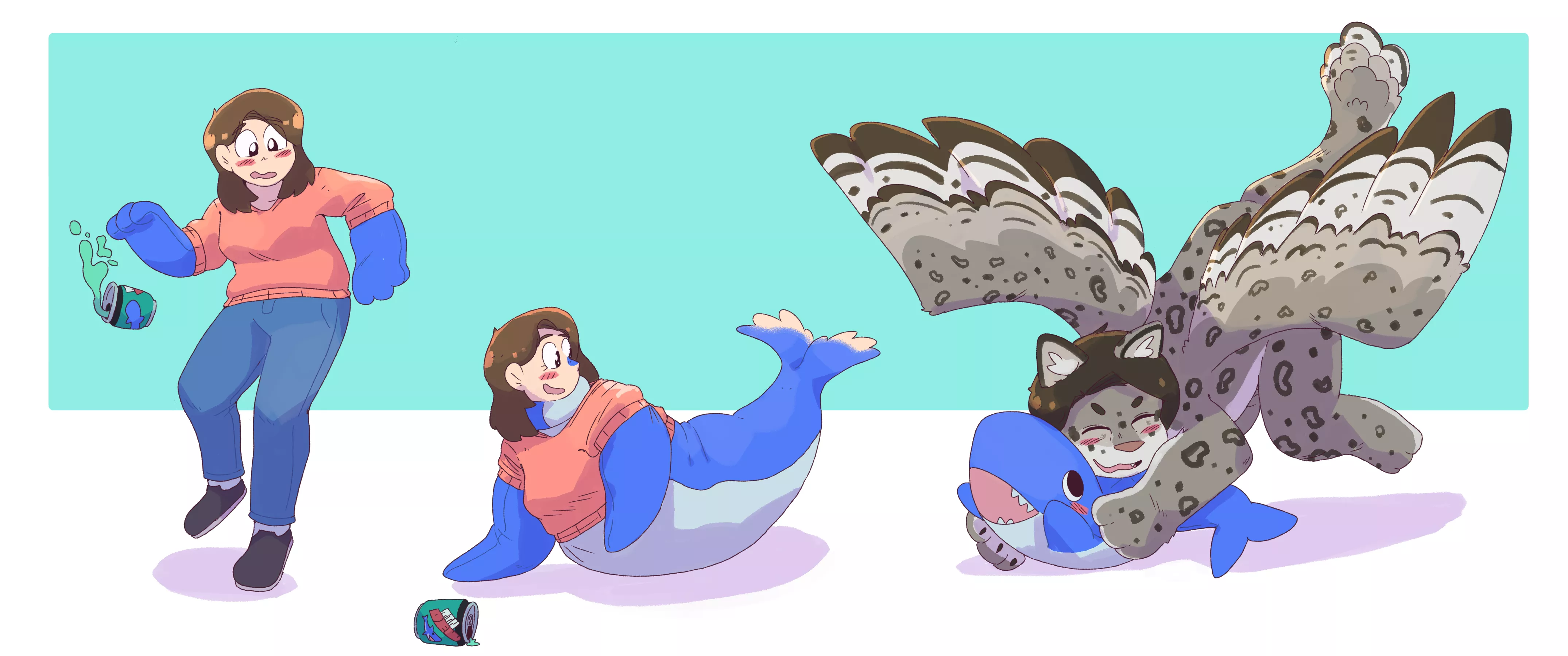 Blahaj Blast by DonDeDun