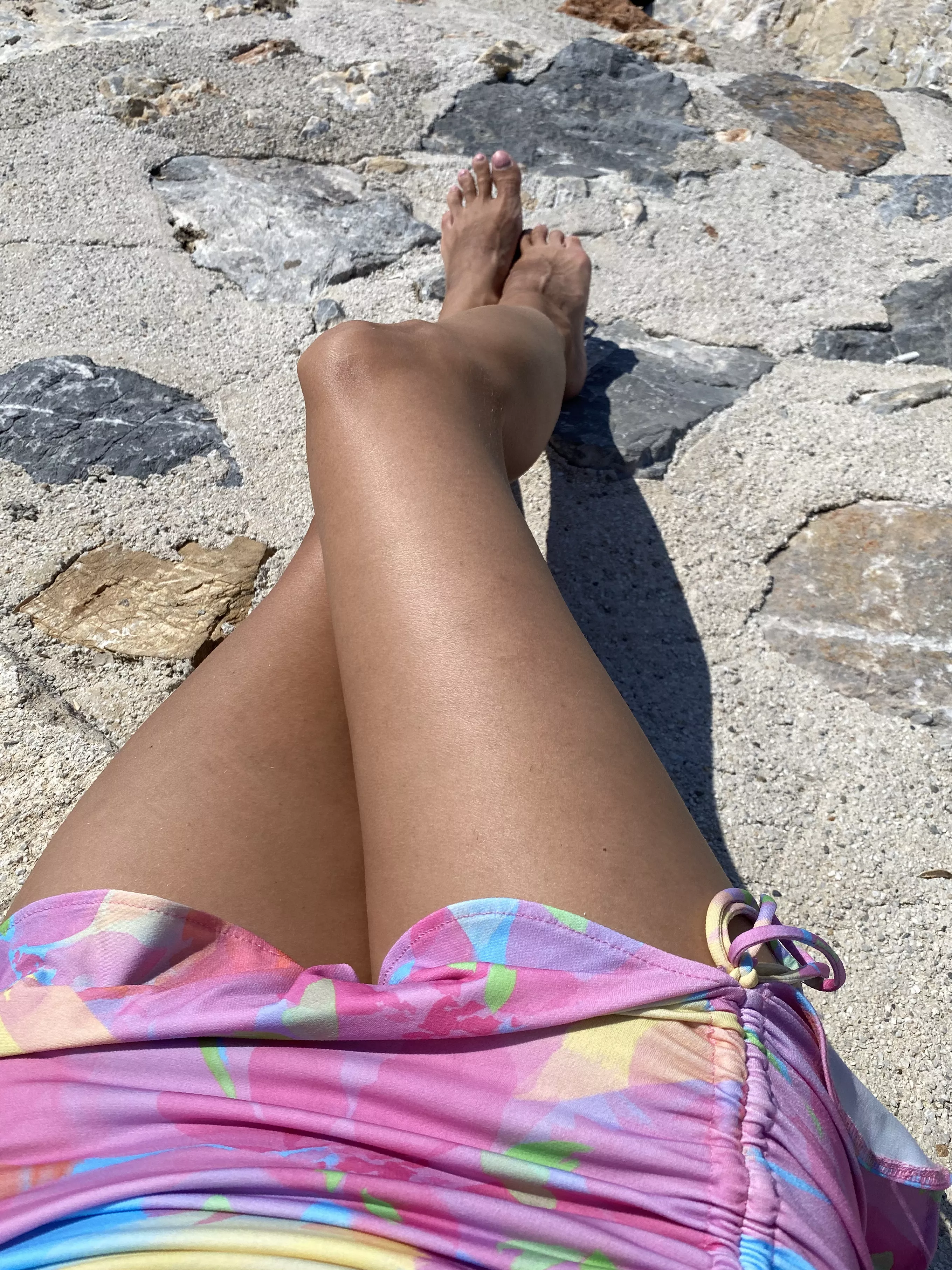 Crossing my legs, uncrossing your inhibitions.