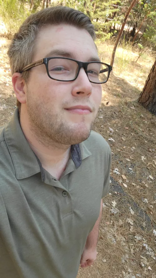 Enjoying a little lunchtime sunshine