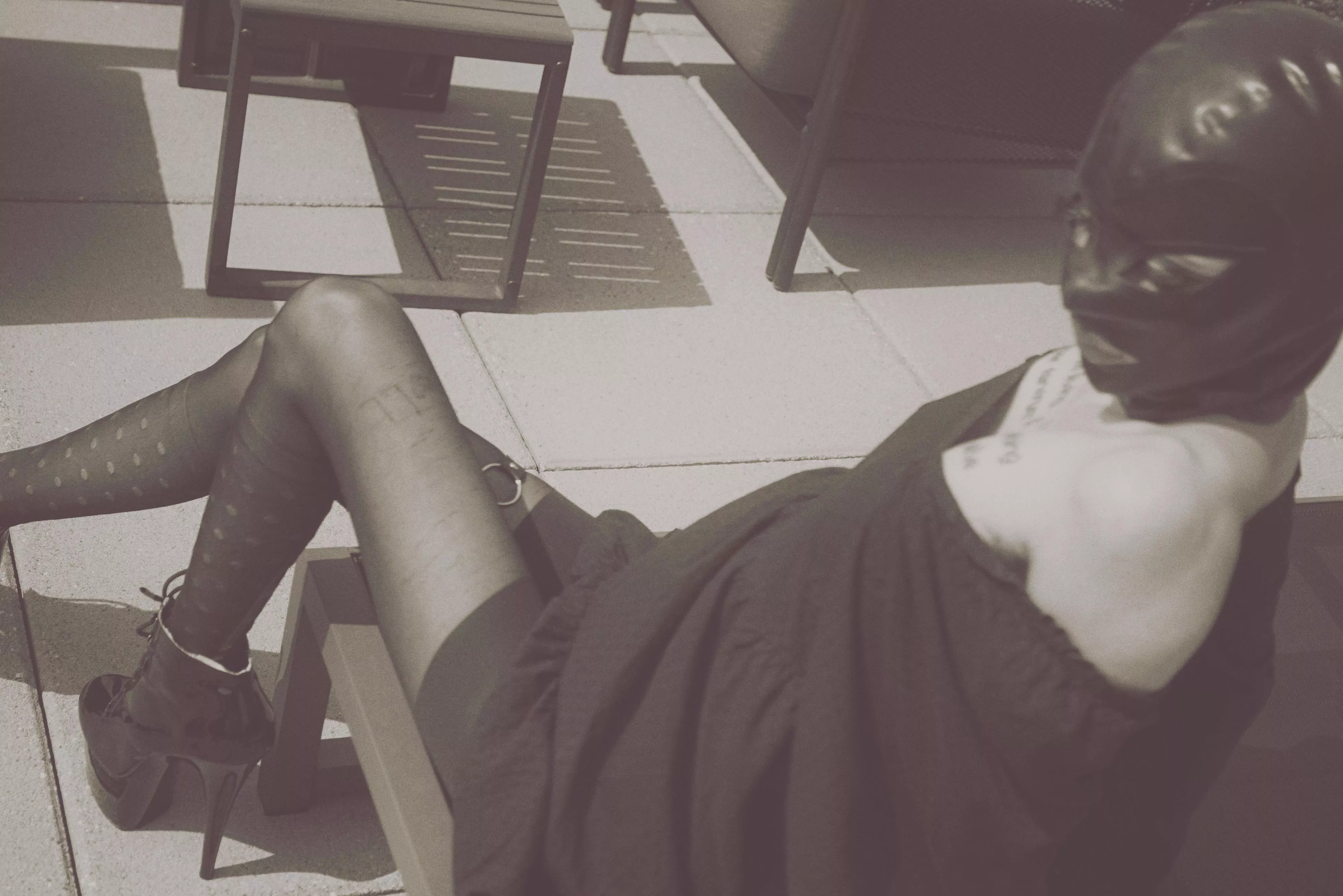 Got to try latex hoods today!