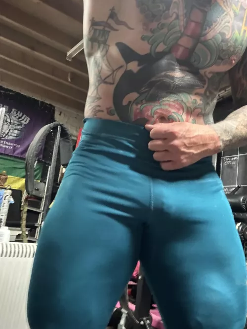 I was sweaty and my Legs were pumped after squats time to stretch