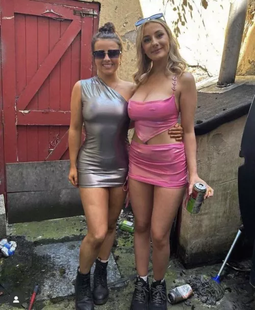 Left or right by the bins?