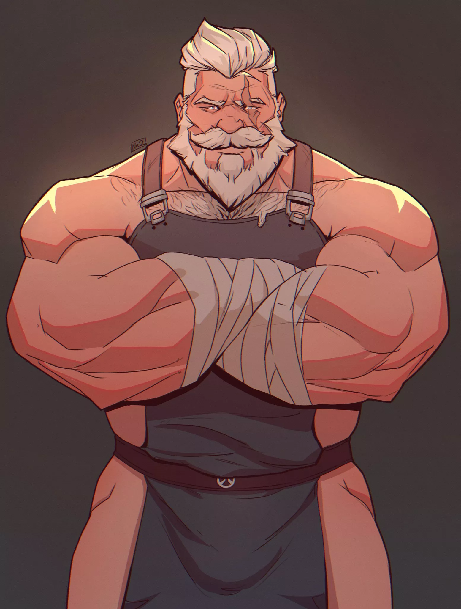 Medieval blacksmith Reinhardt