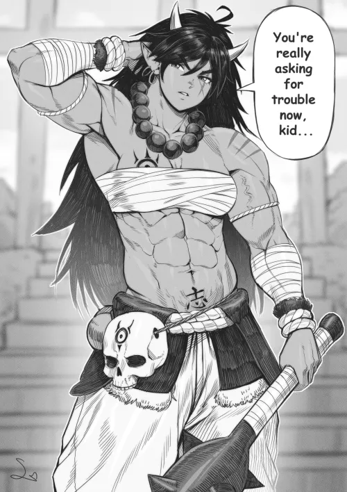 Oni warrior (SpeedL00ver)