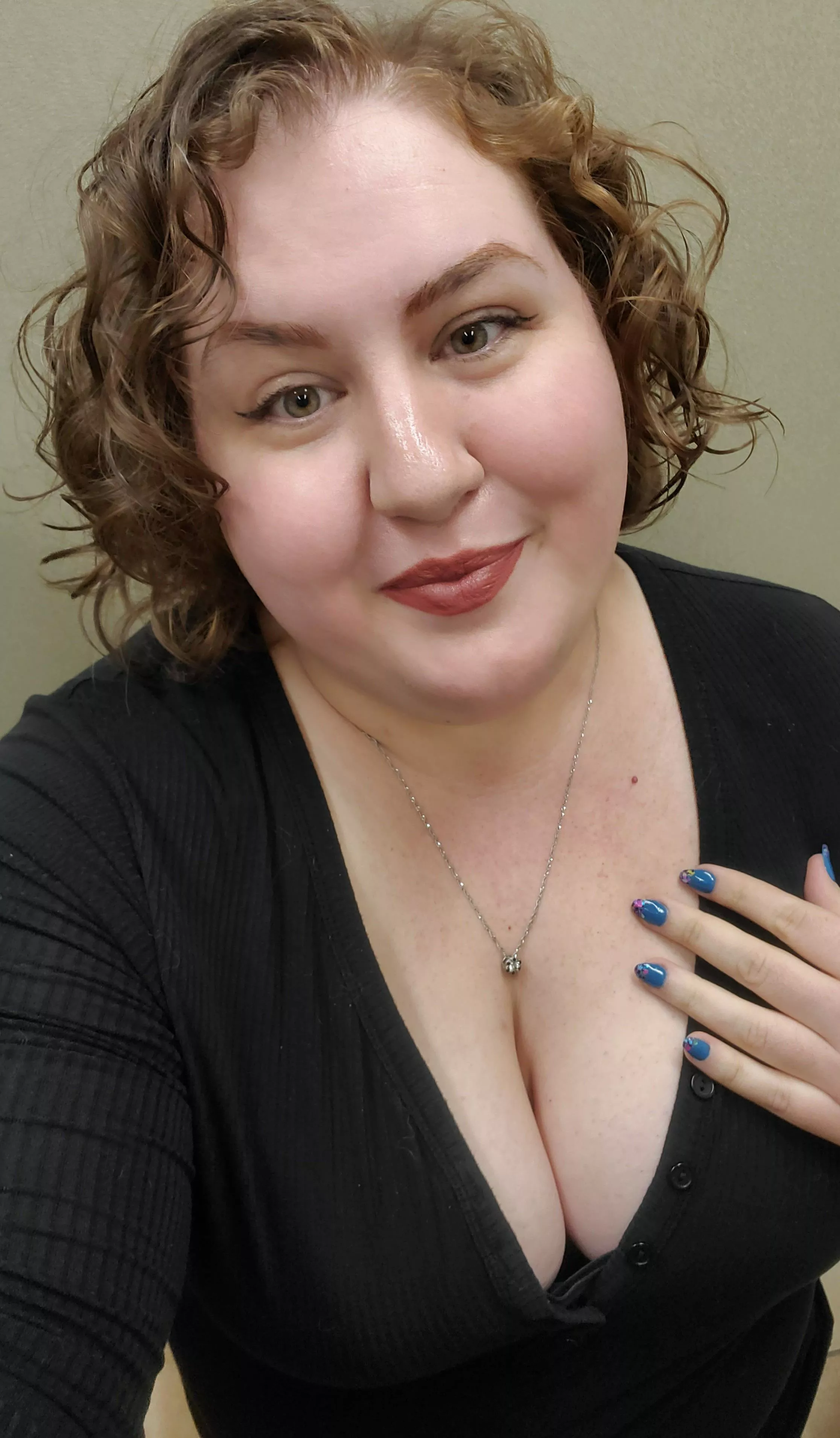 Pretty sure there is a correlation between me wearing lipstick and goofing off....or is it causation