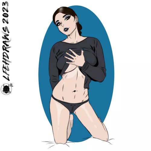 Tai Tai poses for me (IG: LFEHDRAWS2) OC