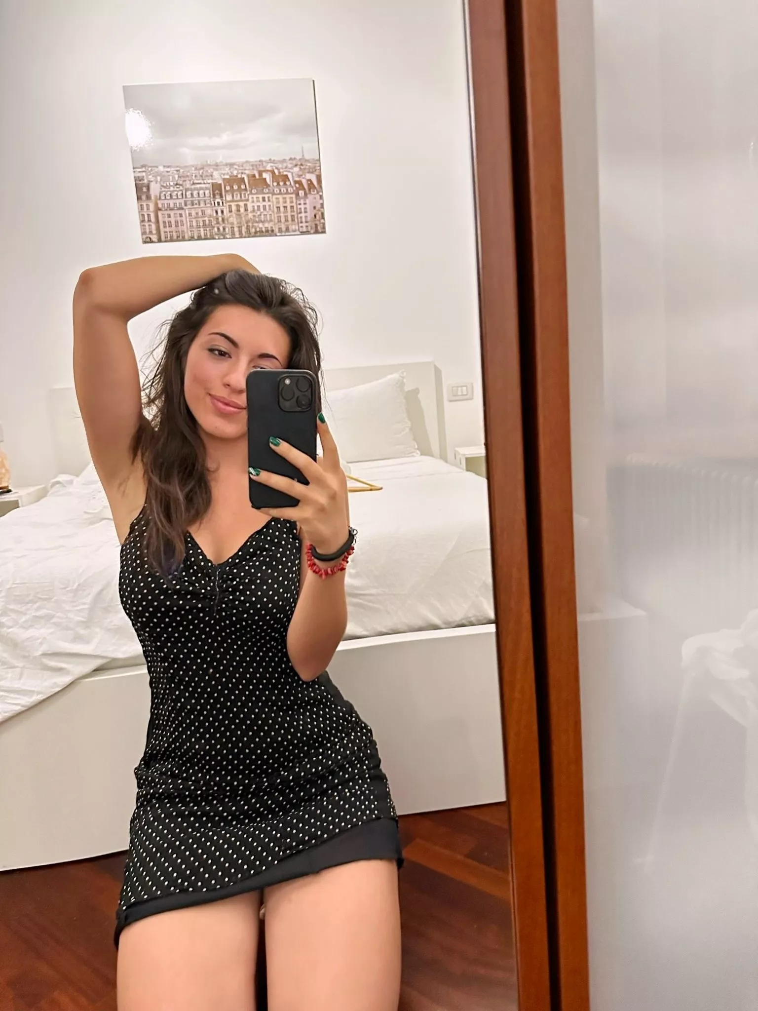 The mirror is, for me, a call for a quick selfie to capture a moment of the day F19