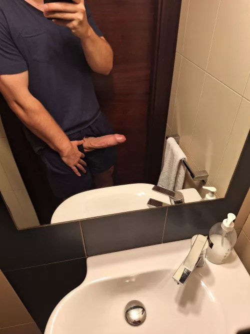 Thick nerd dick in pj's