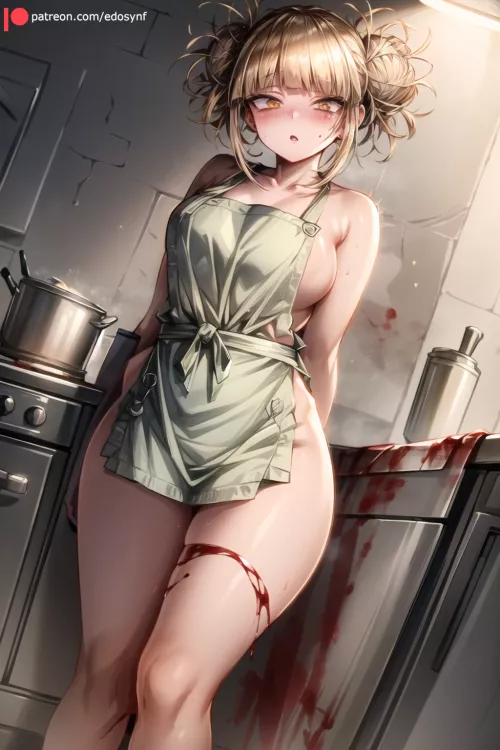 Toga in the kitchen (edosynf)