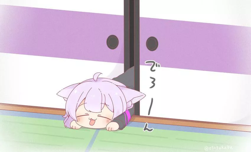 Too lazy to move (0725akaba) [Hololive]