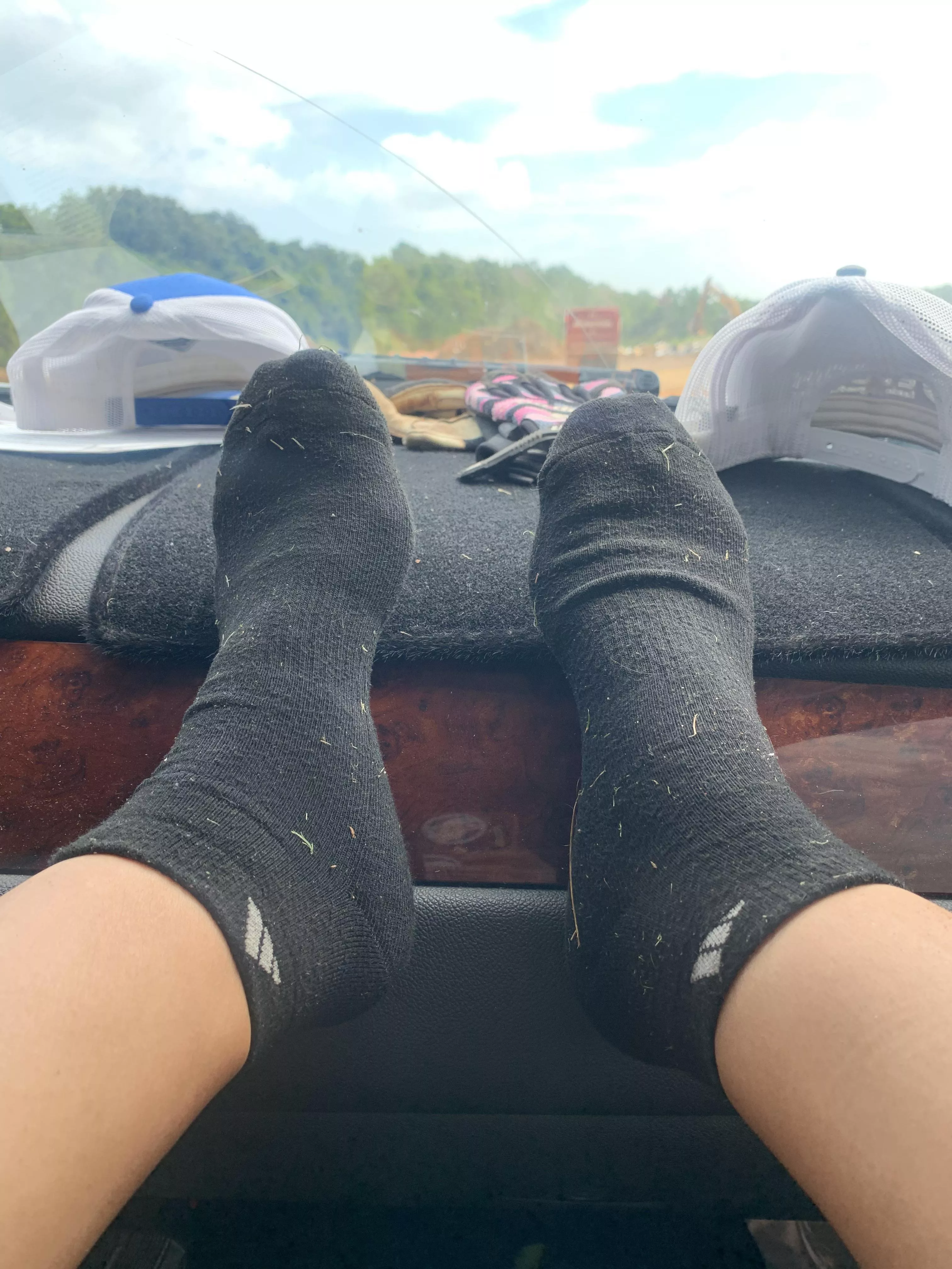 Who wants some sweaty landscaping socks?:) [F] [selling] [US]