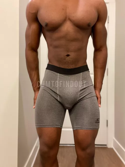 Yo bro, should I go up or down in size for these compression shorts? [34]