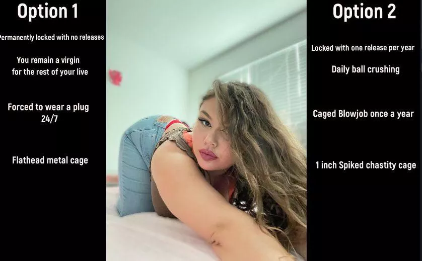 You Better Choose Wisely