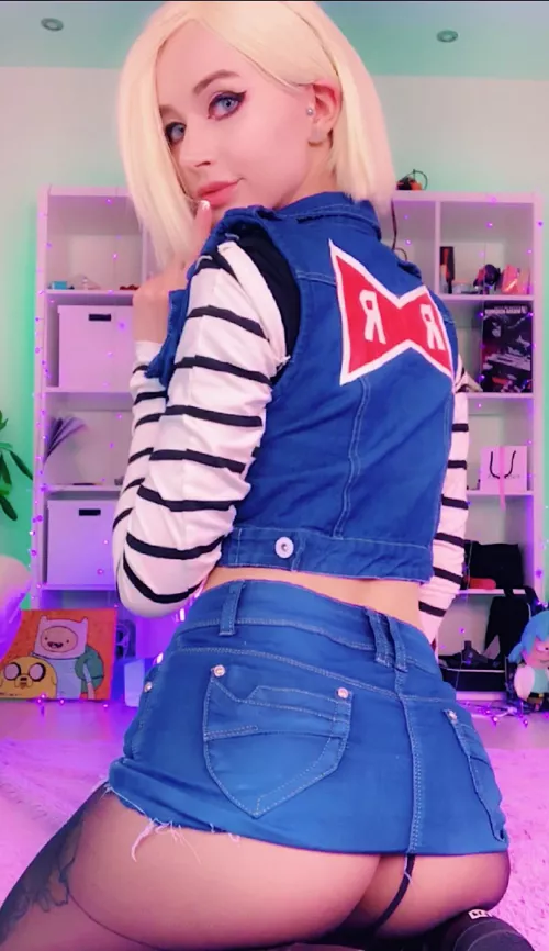 Android 18 by Purple Bitch[self]