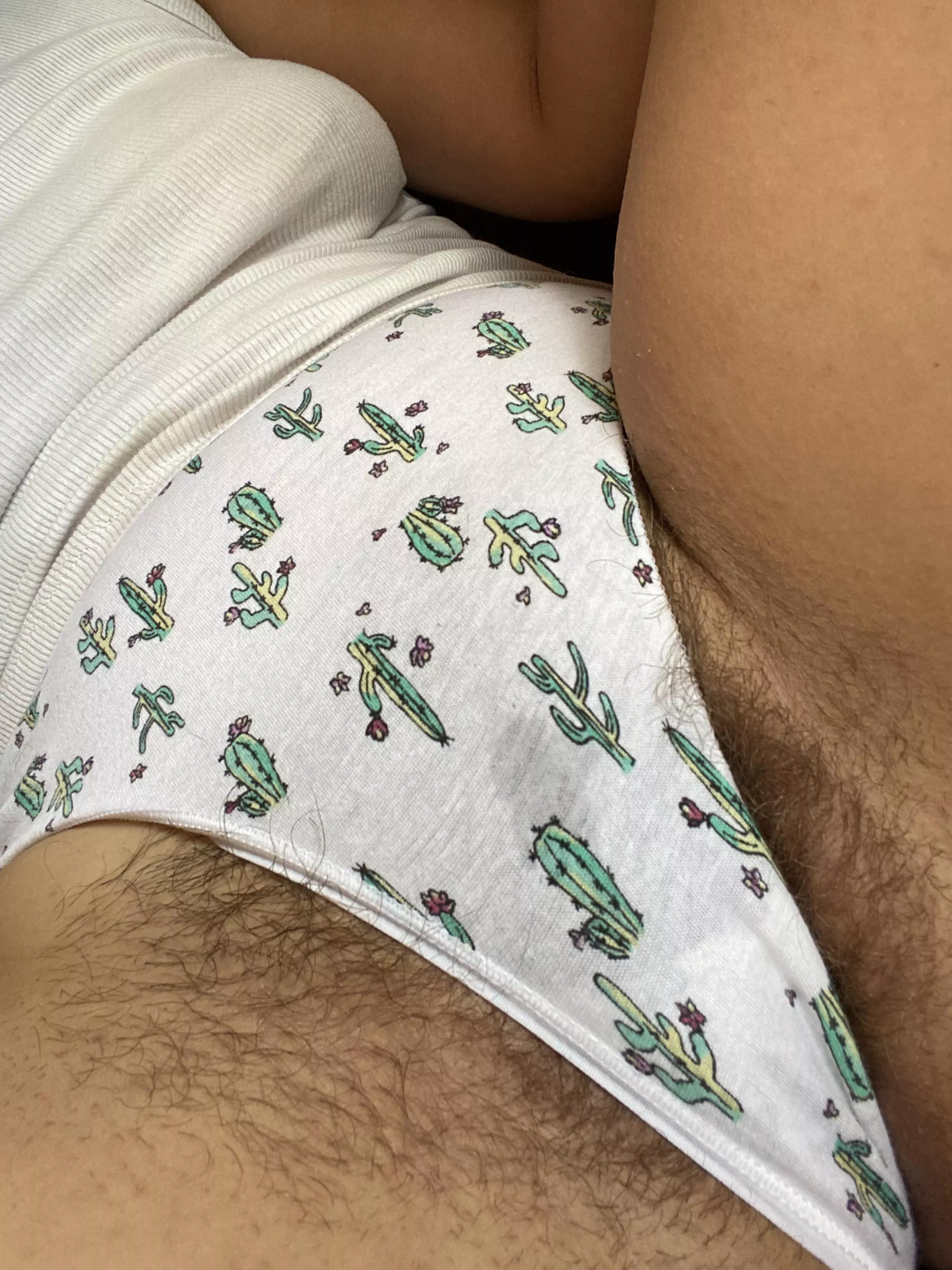 Can you see my wet spot?