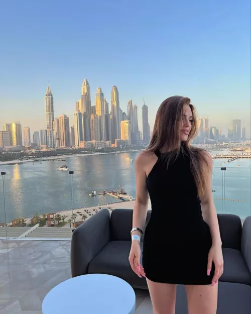 Do you like a girl in black dress?