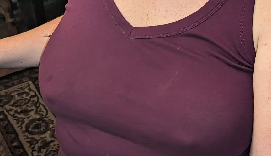 Home and working on a puzzle.