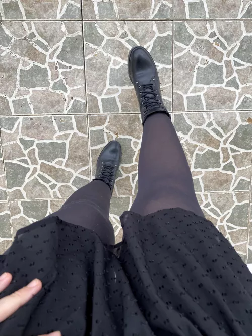 I always wear pantyhose on a date