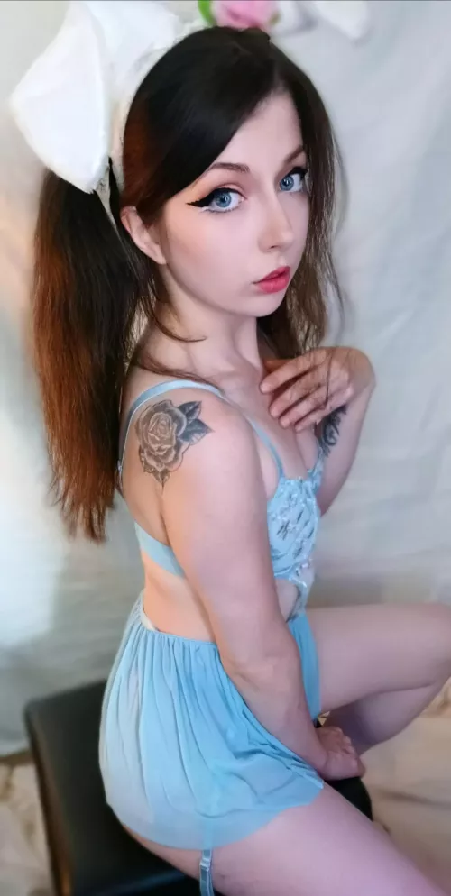 I just need a little fluffy tail 🐰😈