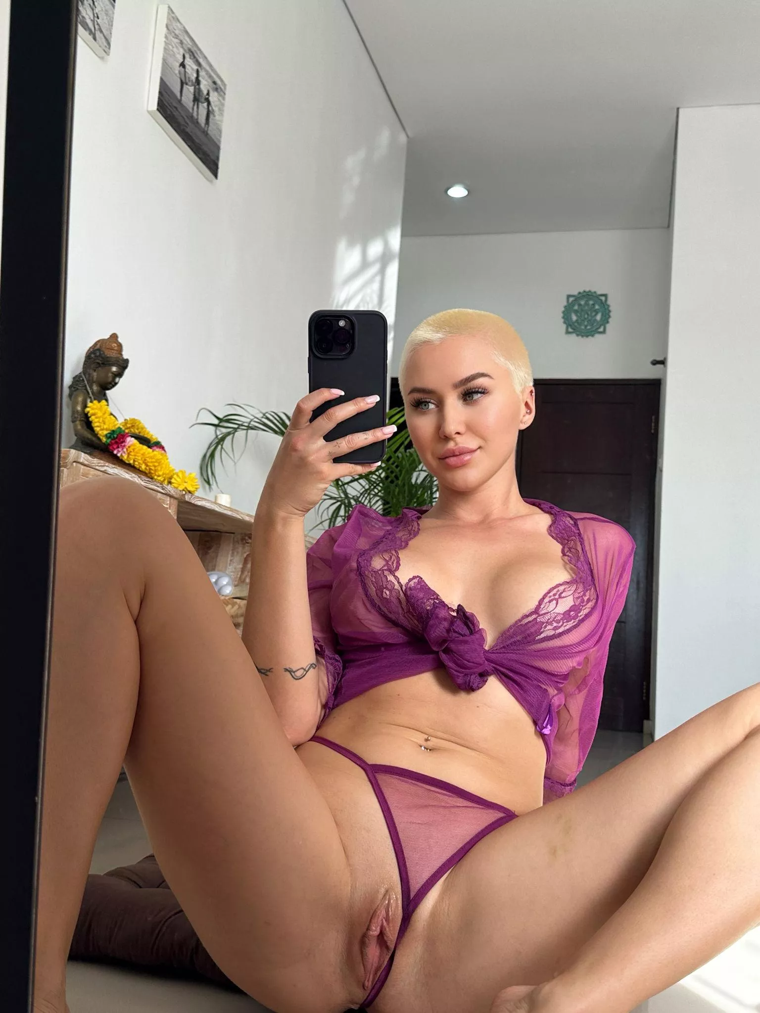 I mean, I love sending you these selfies