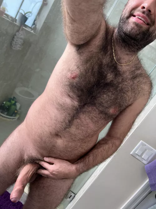 My typical morning wood. Would love if someone could wake me up with my cock in their mouth.