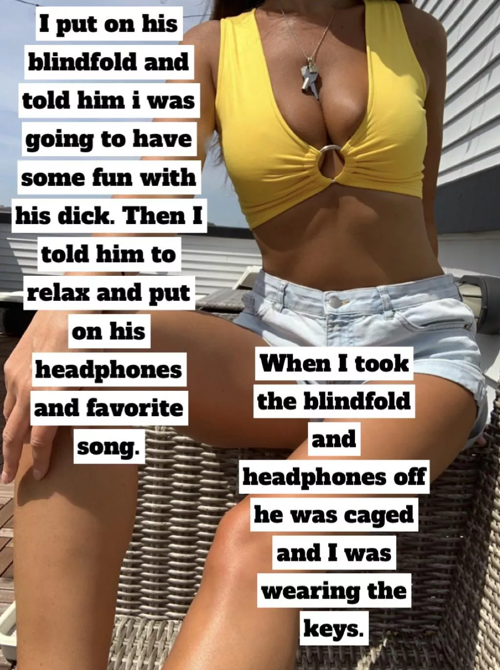 Once you’re caged, you’re mine 😈
